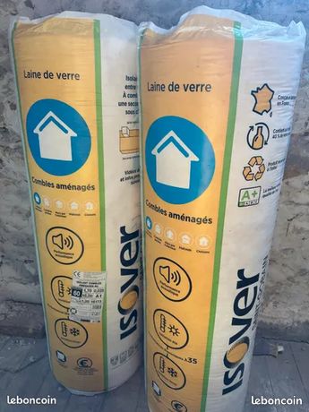 Laine de verre 60 mm nu