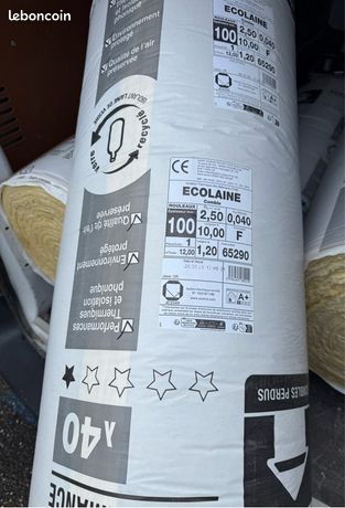 Laine de verre de 100