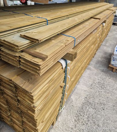 Lame de clin de bardage autoclave cl4