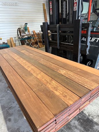 Lame de terrasse en bois exotique ipé