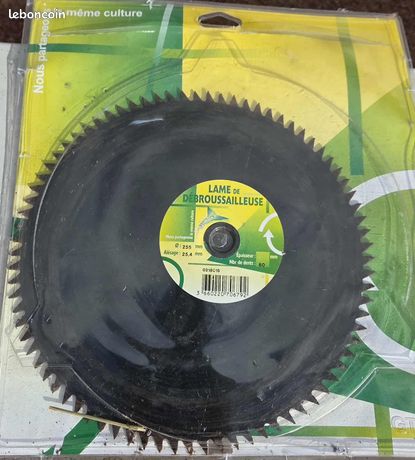 Lame pour Debroussailleuse 255MM