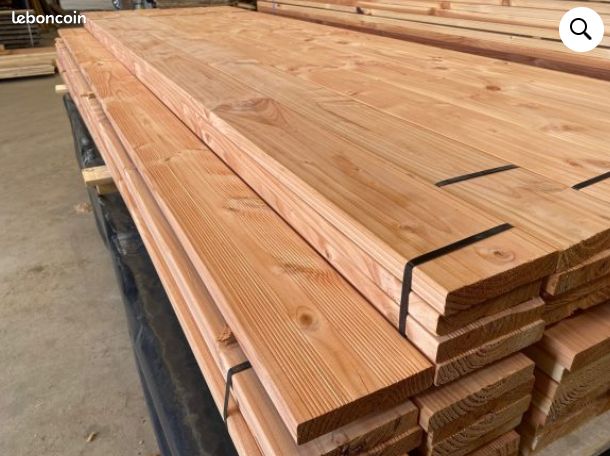 Lame terasse douglas