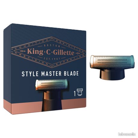 Lame Tondeuse à Barbe Style Master King C. Gillette