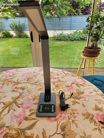 Lampe DECKEY MA70C NEUVE Chargeur Qi intégré Moderne & Fonctionnelle