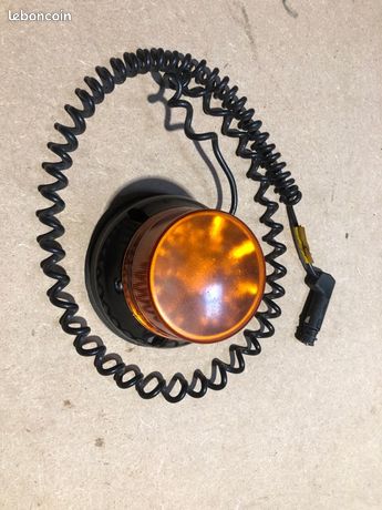 Lampe flash orange aimantée