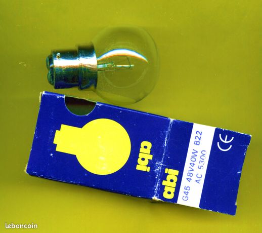 Lampe spéciale Atelier en 48 V Vintage