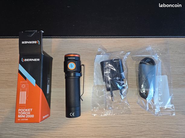 Lampe torche mini 2000 lm LED