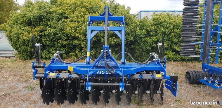 Landstal Déchaumeur à disques avec porte à