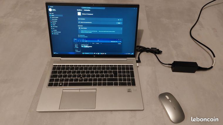 Laptop HP 15.6" elitebook 850 G7 / 16Go / 256Go