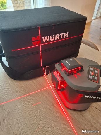 Laser wurth MLLR18 rouge multiligne