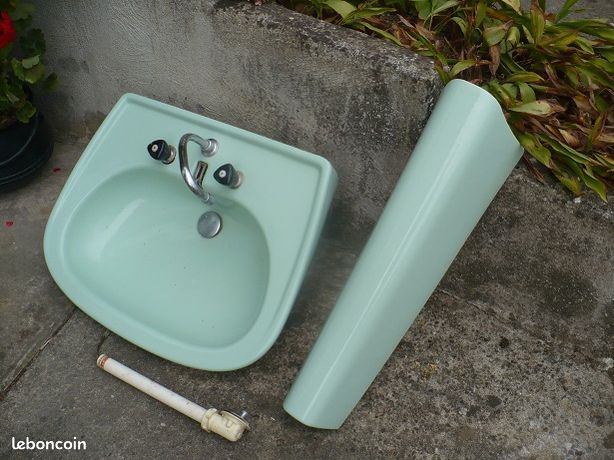 Lavabo salle de bains/colonne /robinetterie