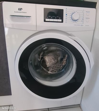 Lave linge 9kg Continental Edison
