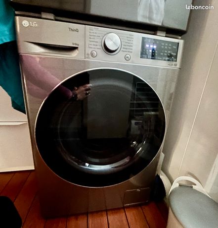 Lave-linge avec séchage et sèche-linge colonne LG