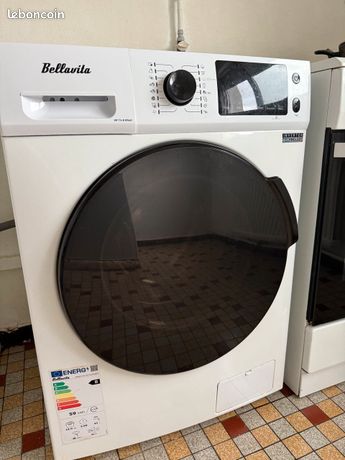 Lave-linge BELLAUITA WF 714 B W566C – 9 kg – Très bon état