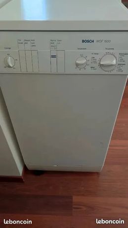 Lave-linge Bosch 6kg classe A++ WOF 1600
Livraison gratuite