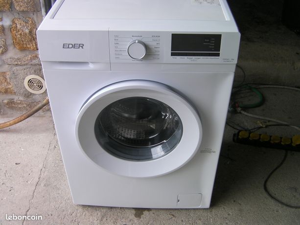 Lave linge eder 6kg essorage 1000 t garantie 3 mois