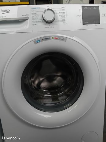 Lave linge frontal 10kg Beko déclassé