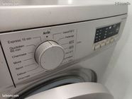 Lave-linge HAIER à hublot gris métallisé