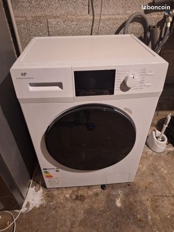 Lave-linge hublot CONTINENTAL EDISON CELL8140IW 8kg Moteur induction 60 cm 1400 trs/min Blanc