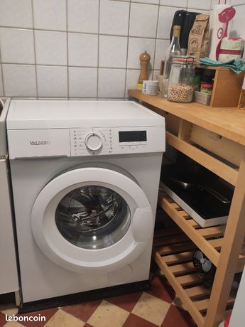 Lave-linge hublot slim 6kg Valberg