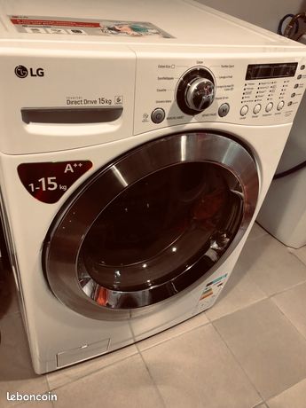 Lave linge LG jusquà 15kg de linge