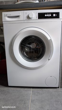 Lave linge Listo hublot 8kg COMME NEUF