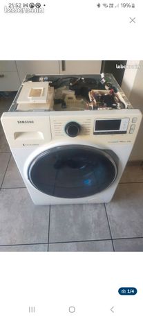 Lave linge samsung 12kg réf ww12h8420ew
