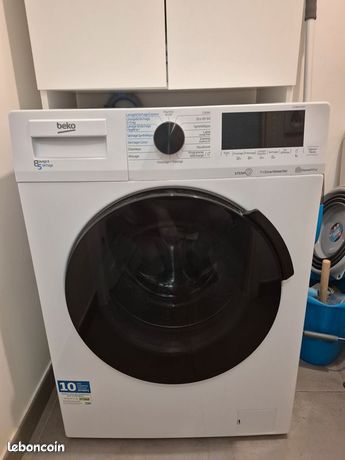 Lave linge séchant 8kg + 5kg Beko HTE8614YBST