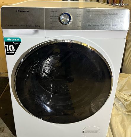Lave linge séchant hisens
