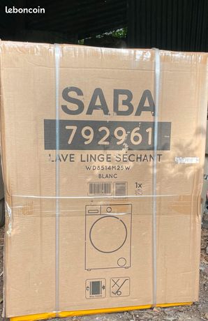 Lave-Linge Séchant SABA 8kg