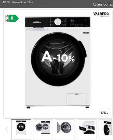 Lave linge VALBERG 7 kg