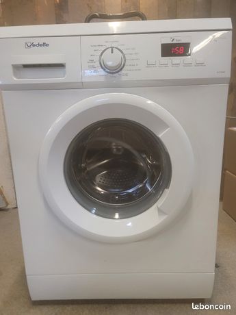 Lave-linge vedette 7kgs