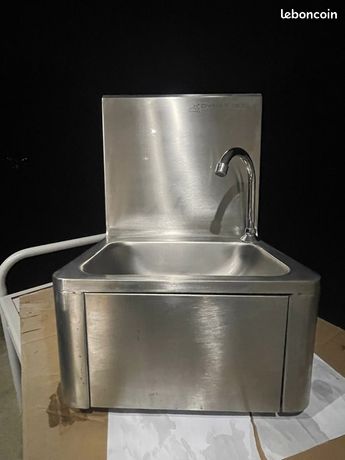 Lave Mains À Commande Fémorale Inox