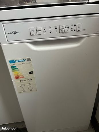 Lave-vaisselle 10 couverts 45 cm HIGH ONE 10S49 E W701T