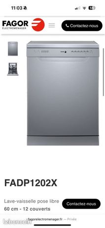 Lave vaisselle FAGOR