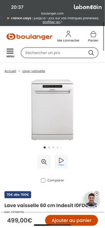 Lave vaisselle Indesit