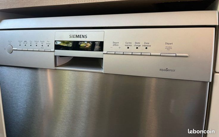 Lave-Vaisselle SIEMENS 14 Couverts A++ INOX aquaSensor