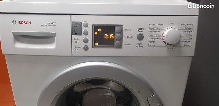Lave linge bosch 7 kgs 1400 tours