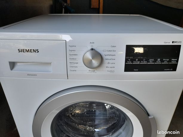 Lave linge iq500 Siemens