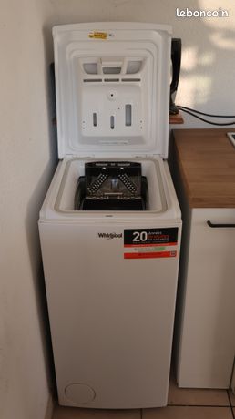 Lave linge Whirlpool 6ème Sens 6 kg TDLRB6242BSFRN