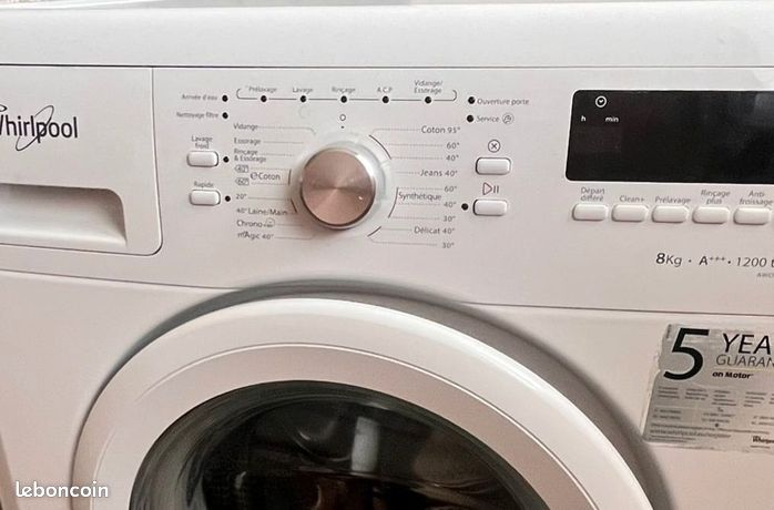 Lave linge Whirlpool AWOD 2836