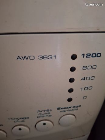 Lave linge whirlpool problème arrivée d'eau