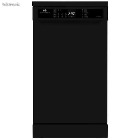 Lave-vaisselle Continental Edison 45 cm 10 couverts Noir