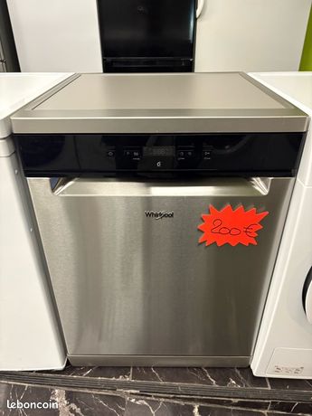 Lave vaisselle whirlpool inox A+++