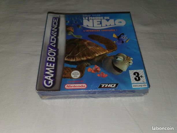 LE MONDE DE NEMO L AVENTURE CONTINUE nintendo gameboy advance blister neuf