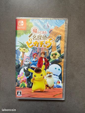 Le Retour de Détective Pikachu Nintendo Switch