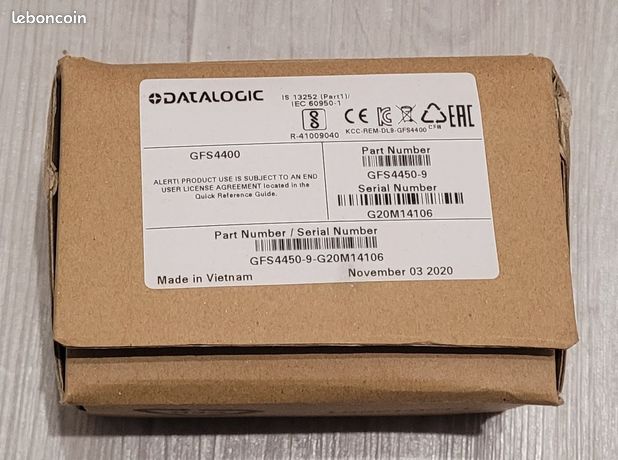 Lecteur code-barres GFS4450-9 Data Logic
