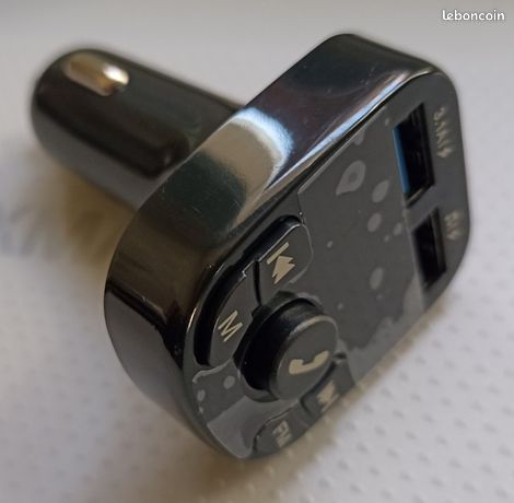 Lecteur flash USB récepteur Fm transmetteur Fm compatible Bluetooth 5.0