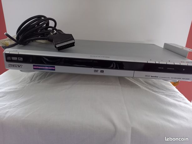 Lecteur enregistreur dvd sony