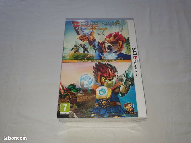LEGO CHIMA DOUBLE PACK nintendo 2ds 3ds neuf sous blister